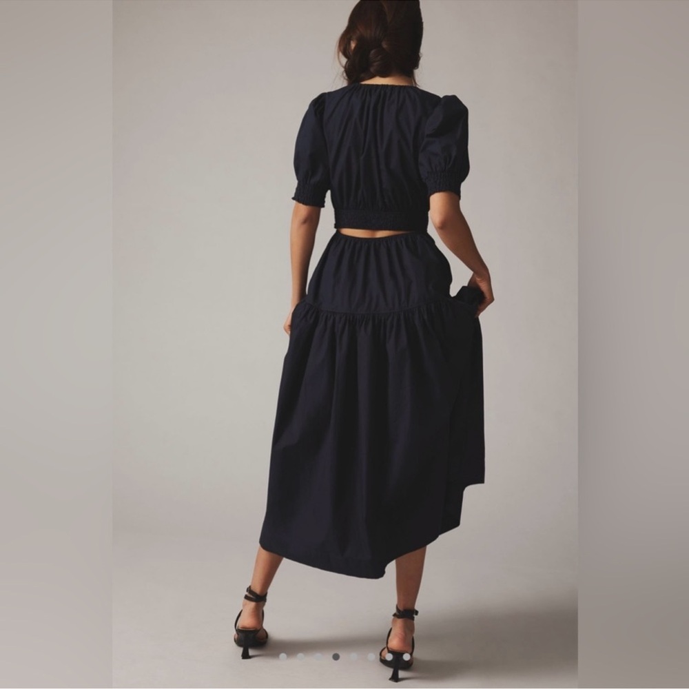 Navy Moon River dress size M
